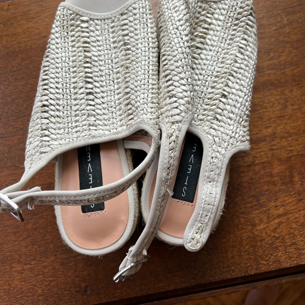 Steve Madden Espadrille Platform Sandals - Picture 3 of 3